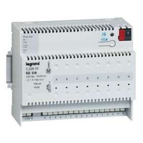 Interface BUS KNX pour raccordement de contact sec avec 8 entrées - 6 modules|Legrand-LEG002655