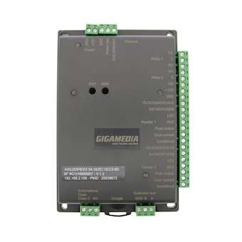 Centrale de contrôle d'accès centralisée 4 lecteurs|Gigamedia-GGMAXC4DIPEVO