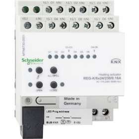 KNX - actionneur de chauffage KNX 6x24/230/0.16A|Schneider Electric-SCHMTN6730-0001