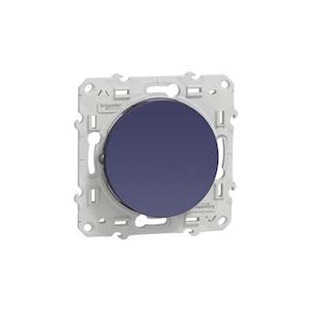 Odace, va-et-vient, 10 A, à vis, Cobalt|Schneider Electric-SCHS550204