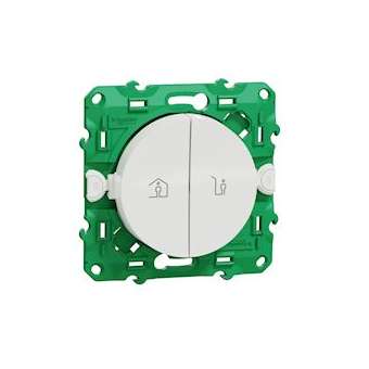 Odace SFSP - interrupteur double entrée/sortie - sans fil sans pile|Schneider Electric-SCHS520191