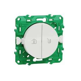 Odace SFSP - interrupteur double entrée/sortie - sans fil sans pile|Schneider Electric-SCHS520191