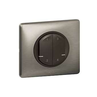 Commande sans fil 4 scénarios Céliane with Netatmo - graphite|Legrand-LEG067757
