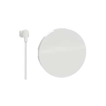 Odace, enjoliveur Blanc, livré avec 1 LED bleu 0,15 mA connexion par câble|Schneider Electric-SCHS520297