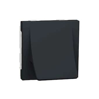 Unica - sortie de câble - pour câble D 6 à 12mm - 2 mod - Anthr - méca seul|Schneider Electric-SCHNU386254