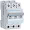 Disjoncteur 3P 6-10kA courbe D - 16A 3 modules|Hager-HAGNGN316
