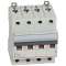 Disjoncteur DX³10000 16kA arrivée haut/départ bas vis 4P 63A courbe C 4 modules|Legrand-LEG409361
