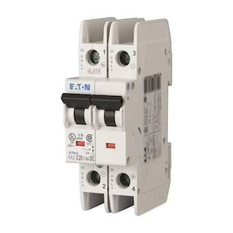 Disjoncteur FAZ cbe C 2A 2P NA DC|Eaton industries-EONFAZ-C2-2-NA-DC