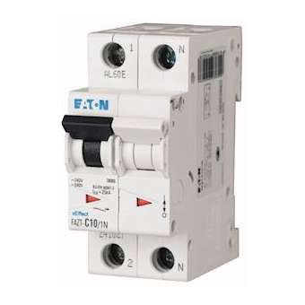 Disjoncteur modulaire, 40A, 1Np, courbe B|Eaton industries-EONFAZT-B40-1N
