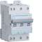 Disjoncteur 3P+N 6-10kA courbe D - 20A 3 modules|Hager-HAGNGT820