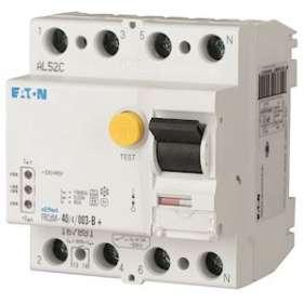 Inter. diff. Élec. FRCdM 30mA, 4P, Type G/B, 40A|Eaton industries-EONFRCDM-40-4-003-G-B