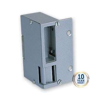 Gâche applique réversible horizontale 90mm à rupture - 12V DC|CDVI-CDAGARHI12