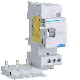 Bloc différentiel 3P 25A 30mA type AC|Hager-HAGBD326