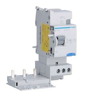 Bloc différentiel 3P 25A 300mA type AC|Hager-HAGBF326