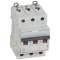 Disjoncteur DX³ 6000-vis/vis-3P-400V~-16A-10kA-courbe D-peigne HX³ trad 3P-3M|Legrand-LEG408059