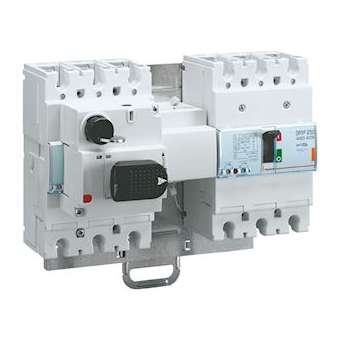 Platine pour montage sur rail 2 DPX³250 ou DPX³160 fixes inverseurs de sources|Legrand-LEG421058