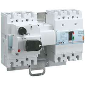 Platine pour montage sur rail 2 DPX³250 ou DPX³160 fixes inverseurs de sources|Legrand-LEG421058