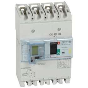 Disjoncteur magnétothermique différentiel DPX³160 Icu 16kA 400V~ - 4P - 160A|Legrand-LEG420037
