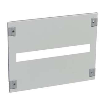 Plastron métal XL³400 - DPX³250Avec cache bornes - vertical - H 400|Legrand-LEG020311