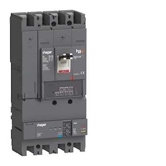 Disj. h3+ P630 LSI AB 4x400A 25kA + RCD|Hager-HAGHHW401JB