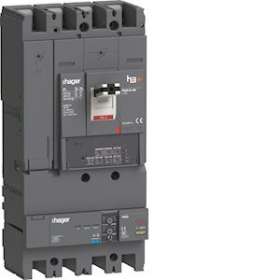 Disj. h3+ P630 LSI AB 4x400A 25kA + RCD|Hager-HAGHHW401JB