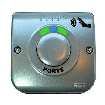 Bp Zamac Gris Main Libre|Urmet france-URMBPZGML