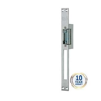 Gâche symétrique à émission 1 temps 12V AC/DC + têtière inox|CDVI-CDAT290SR12