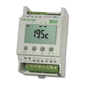 T2S + 2C Digit Thermostat électronique modulaire 2 étages + 2 seuils|Delta dore-DDO6150024