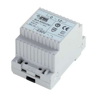 Alimentation 12Vca - 18Va 3 Modules|Urmet france-URM9000-230