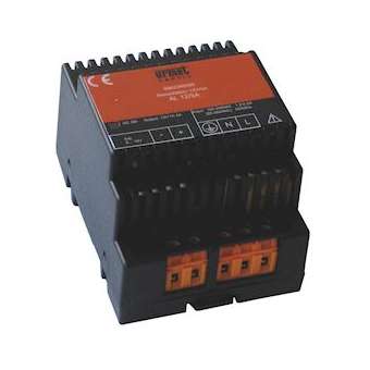 Alim 12Vcc/5A Regulée 4 Modules|Urmet france-URMAL12-5A