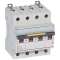 Disjoncteur DX³10000 16kA arrivée haut/départ bas vis 4P 50A courbe C 4 modules|Legrand-LEG409360