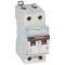 Disjoncteur DX³ 25kA arrivée haute/départ bas vis 2P 2A -courbe C - 2 mod|Legrand-LEG409765