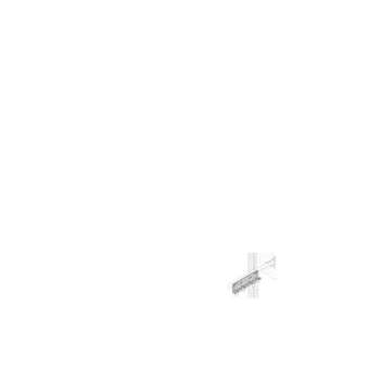 Equerres montage Jeu de barre Vertical T7 E1.2|ABB-ABBPBBE0712