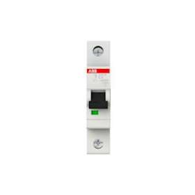 Disjoncteur S201M 1P 6A Courbe C Raccordement à vis - 15KA (1Module)|ABB-ABB354133