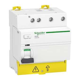 Acti9 iIG40K - interrupteur différentiel tête de groupe - 3P+N 25A 30mA type AC|Schneider Electric-SCHA9R69725