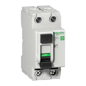 Multi9 - Interrupteur différentiel GFP - 2P - 25A 260mA - type Asi - 120-240V|Schneider Electric-SCHM9R84225