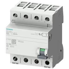 RCCB TYPE B 80/4 300MA 4MW|Siemens Industries et Infrastructures-SIE5SV3647-5