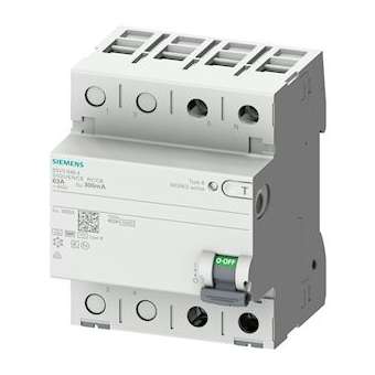 RCCB TYPE B 16/2 30mA 4MW|Siemens Industries et Infrastructures-SIE5SV3321-4