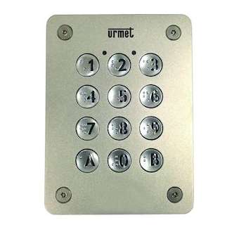 Clavier 12 Touches 2F Inox Encastre|Urmet france-URM16074102