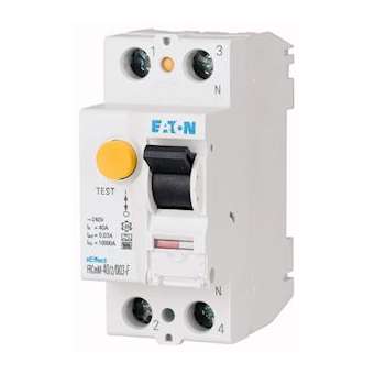 Interrupteur différentiel, 100A, 2p, 30mA, type G/F|Eaton industries-EONFRCMM-100-2-003-G-F