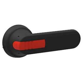 Poignée Pistolet noire 125mm pour Axe 12mm|ABB-ABB912429