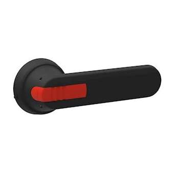 Poignée Pistolet noire 145mm pour Axe 12mm|ABB-ABB912435