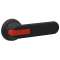 Poignée Pistolet noire 145mm pour Axe 12mm