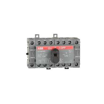 Inverseur Source Manuel 25A 4Pôles montage Fond d'Armoire|ABB-ABB939020