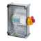 Coffret de proximité 63A IK07 3P - inter-sect Vistop + bornier de terre Viking3