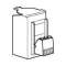 Contact auxiliaire précoupure et signalisation O+F pour Vistop 63A à 160A|Legrand-LEG022704