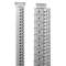 Jeu 2 montants fonctionnels armoire XL³4000 sans gaine à câbles - hauteur 2000mm|Legrand-LEG020513