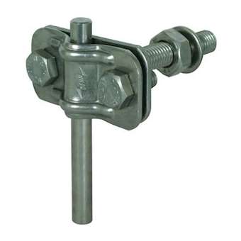 Borne à tige filetée M10 Inox (V4A)pour conducteur Rd 8-10 / Fl 30 mm|Dehn france-DHN478129