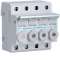 Porte-fusible combiné 3P+N 20A 380V L38 4M avec cartouche|Hager-HAGL95400