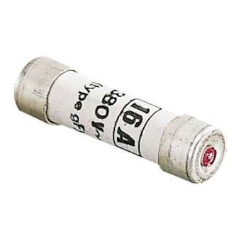 Fusible domestique 8,5x31,5 16A voyant|Ebenoïd-EBE66116
